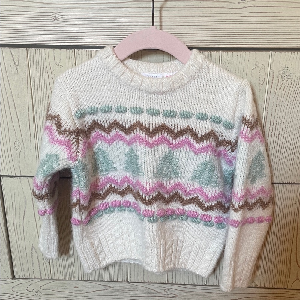Toddler girls size 2-3 Multicolor Patterned winter Sweater